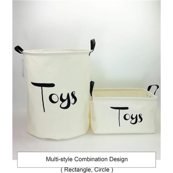 Large Storage Basket,Laundry Hamper/Bathroom/Home Decor/Collapsible - Picture 6 of 7